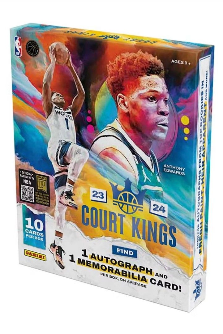 2023-24-Panini Court Kings Basketball Hobby Box