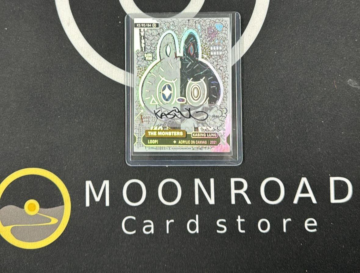How2Work The Monster Series 2 Collectable Trading Card KS 90/84 KASING LUNG 簽名卡