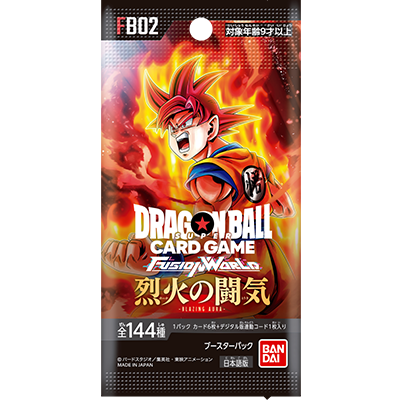 龍珠超融合世界 Dragon Ball Fusion World 烈火の闘氣 Booster Box [FB02]