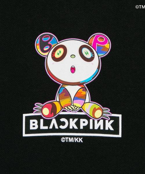 村上隆 Takashi Murakami x BLACKPINK "In Your Area" Pandakashi Dreams Hoodie "Vintage Black"