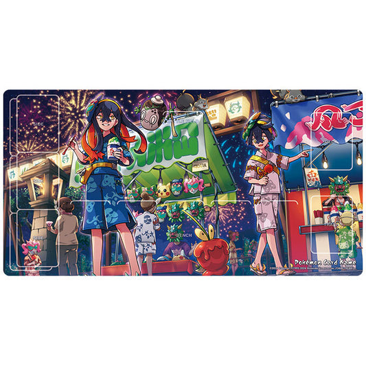 寶可夢集換式卡牌遊戲 朱&紫 丹瑜與烏粟 夏日祭典 卡墊預訂